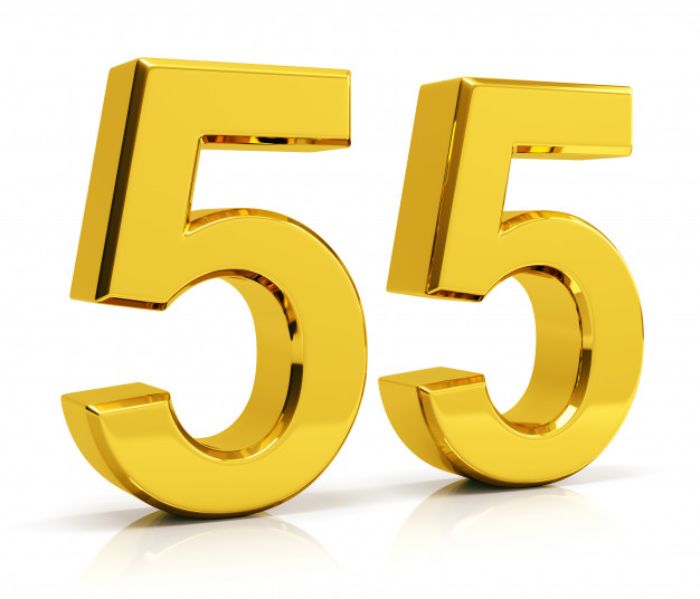 Theo quan niệm ngũ hành, 55 tượng trưng cho mệnh mộc Theo quan niệm ngũ hành, 55 tượng trưng cho mệnh mộc